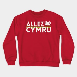 Allez Cymru, Welsh Rugby supporter Crewneck Sweatshirt